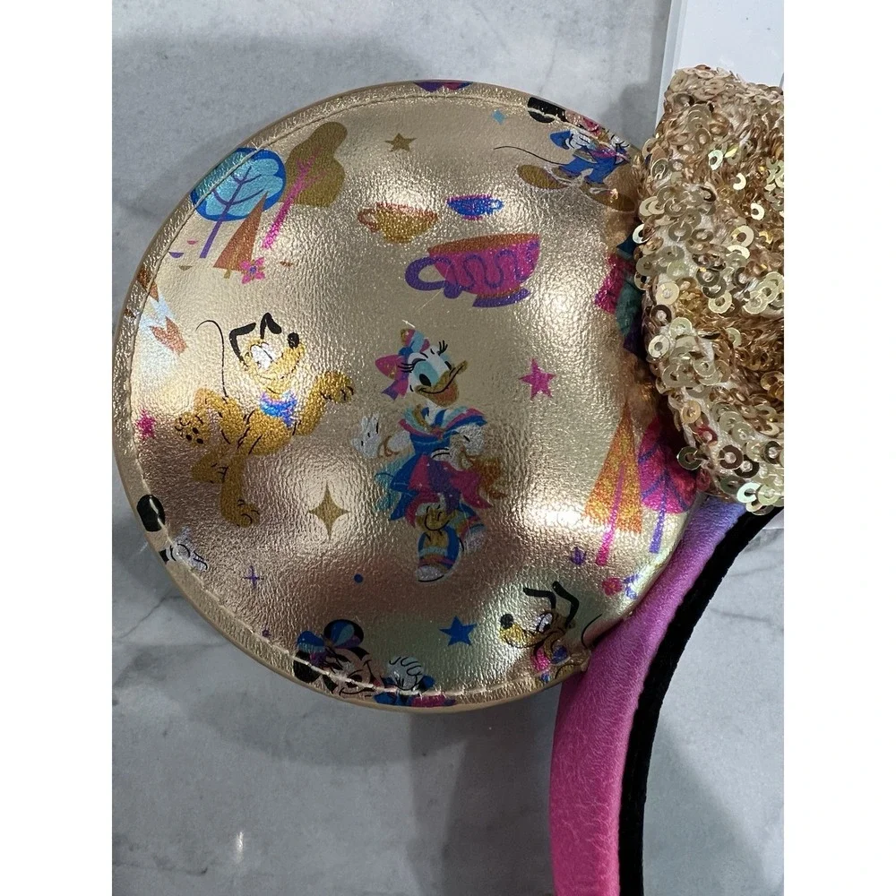 Disneyland 70th Anniversary Mickey Headband Ears New‎ 2025